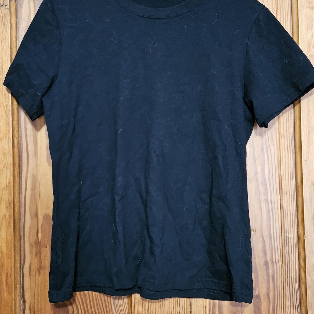 Two black T-shirts
